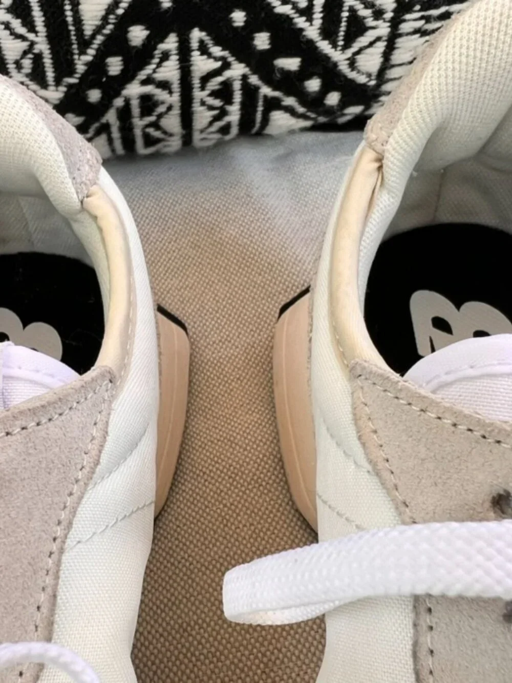 New Balance 327 (Sea Salt with White and Black)